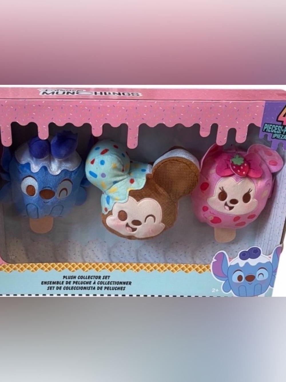 Disney Munchlings Character Treats Plush New